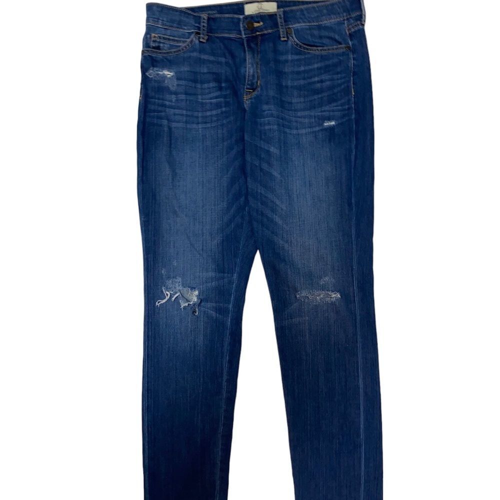 Cj By Cookie Johnson Glory Slim Boyfriend Distressed Jeans
